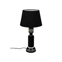TISCHLAMPE Virgil Schwarz - Schwarz, Metall (31/31/60cm) - Dutchbone
