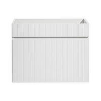 WASCHBECKENUNTERSCHRANK - 60 cm x 46 cm - Holz, Platte - Weiß - SATARA - Weiß, Holz (60/46/46cm) - Vente-Unique