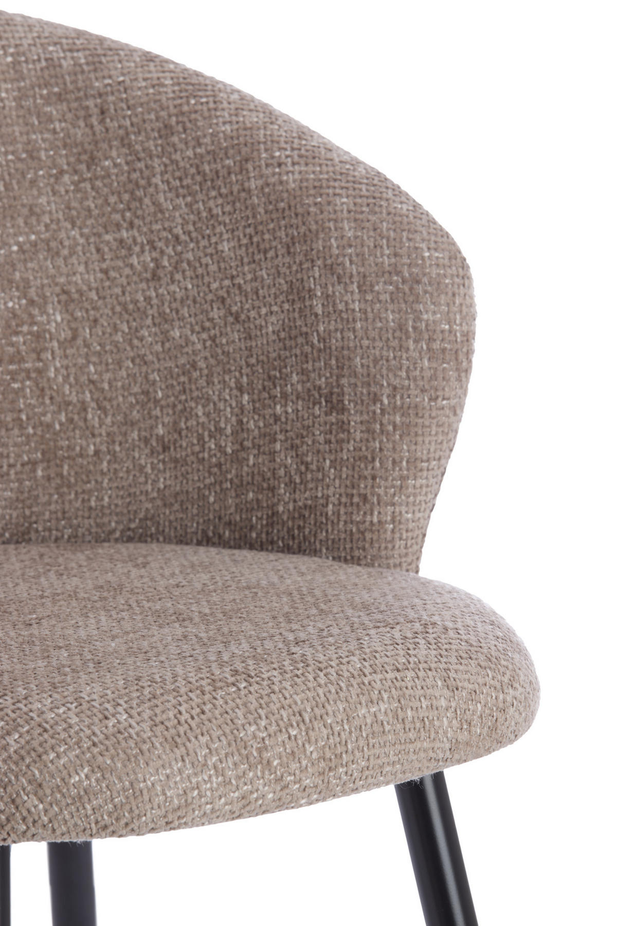 ESSZIMMERSTUHL Radaja Braun 58/58/78 cm - Braun, Metall (58/78/58cm) - Light & Living