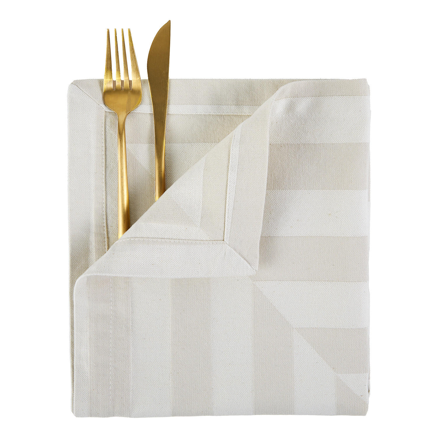 SERVIETTE Wabi Sabi - Creme, Textil (41/41cm) - Butlers