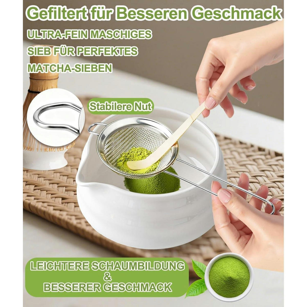 MATCHA Set 7-teilig Weiß - Weiß, Keramik (15/10/15cm)