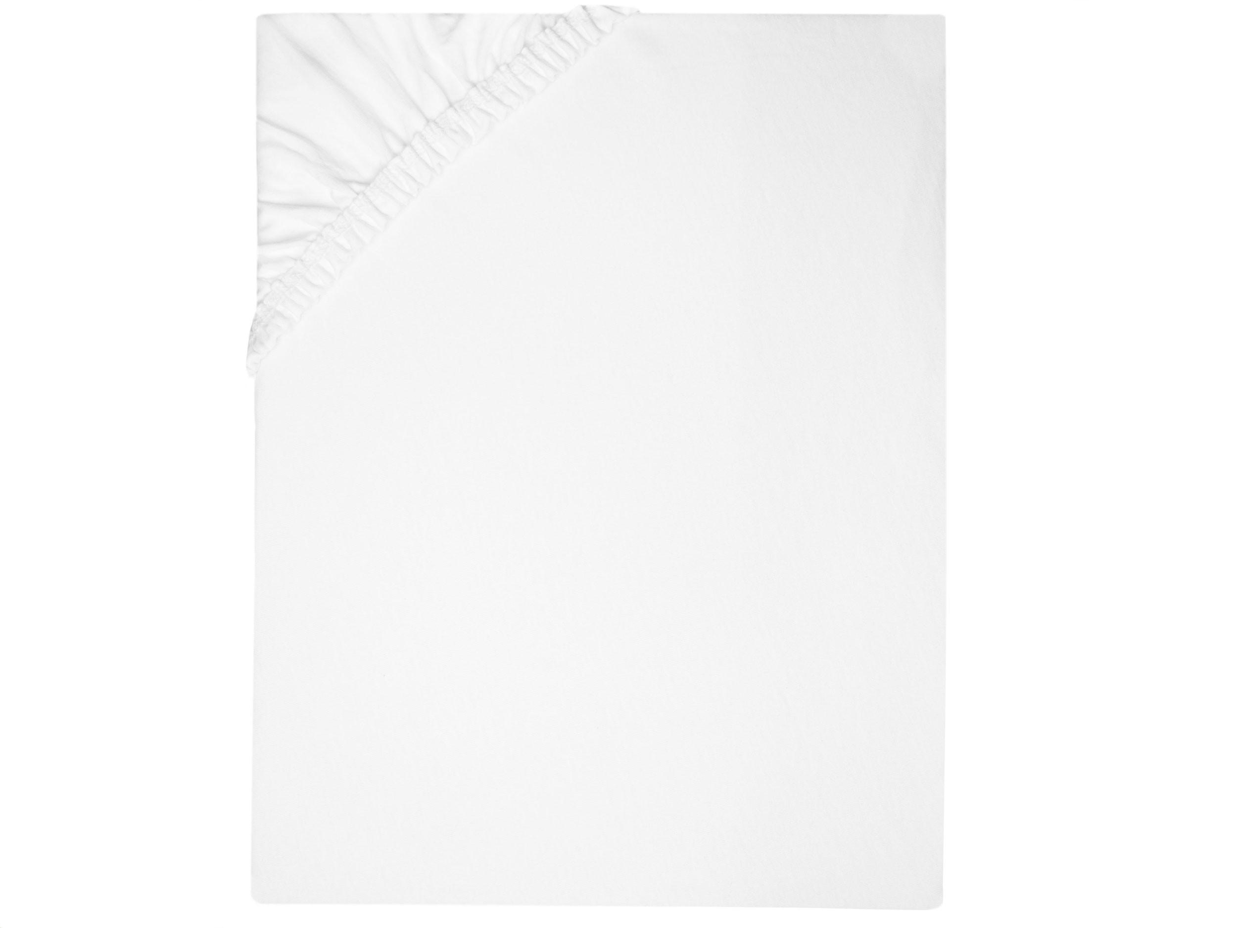 Zollner Spannbettlaken, Weiß 100x200 cm