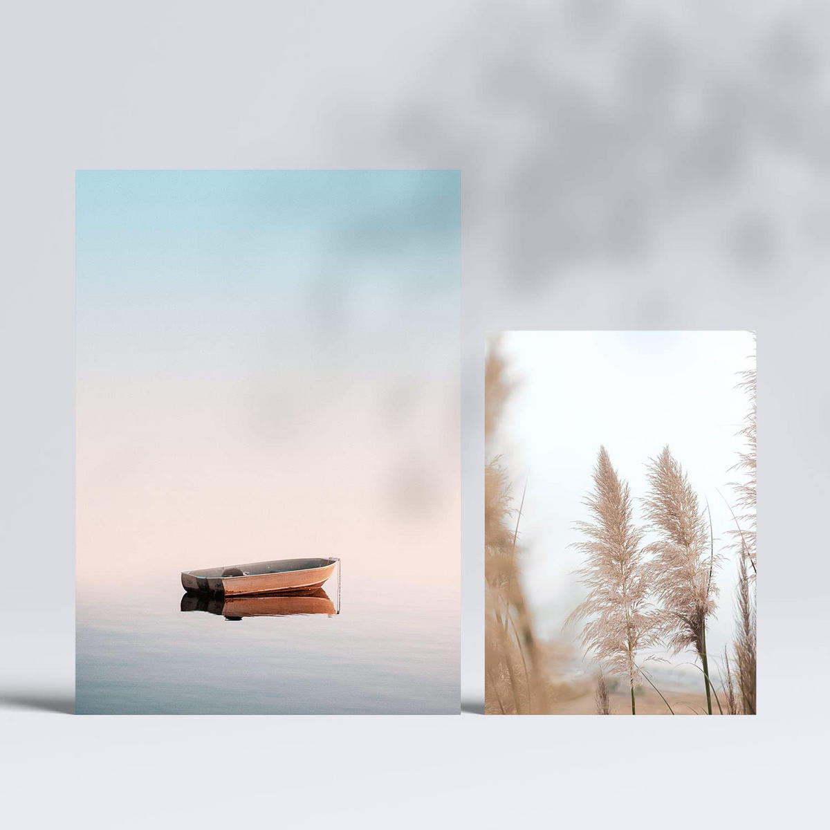 POSTER Set Mit 6 Strand Wandbild A3 & A4 Rahmenlos - Klar, Papier (29/3cm) - Nacnic