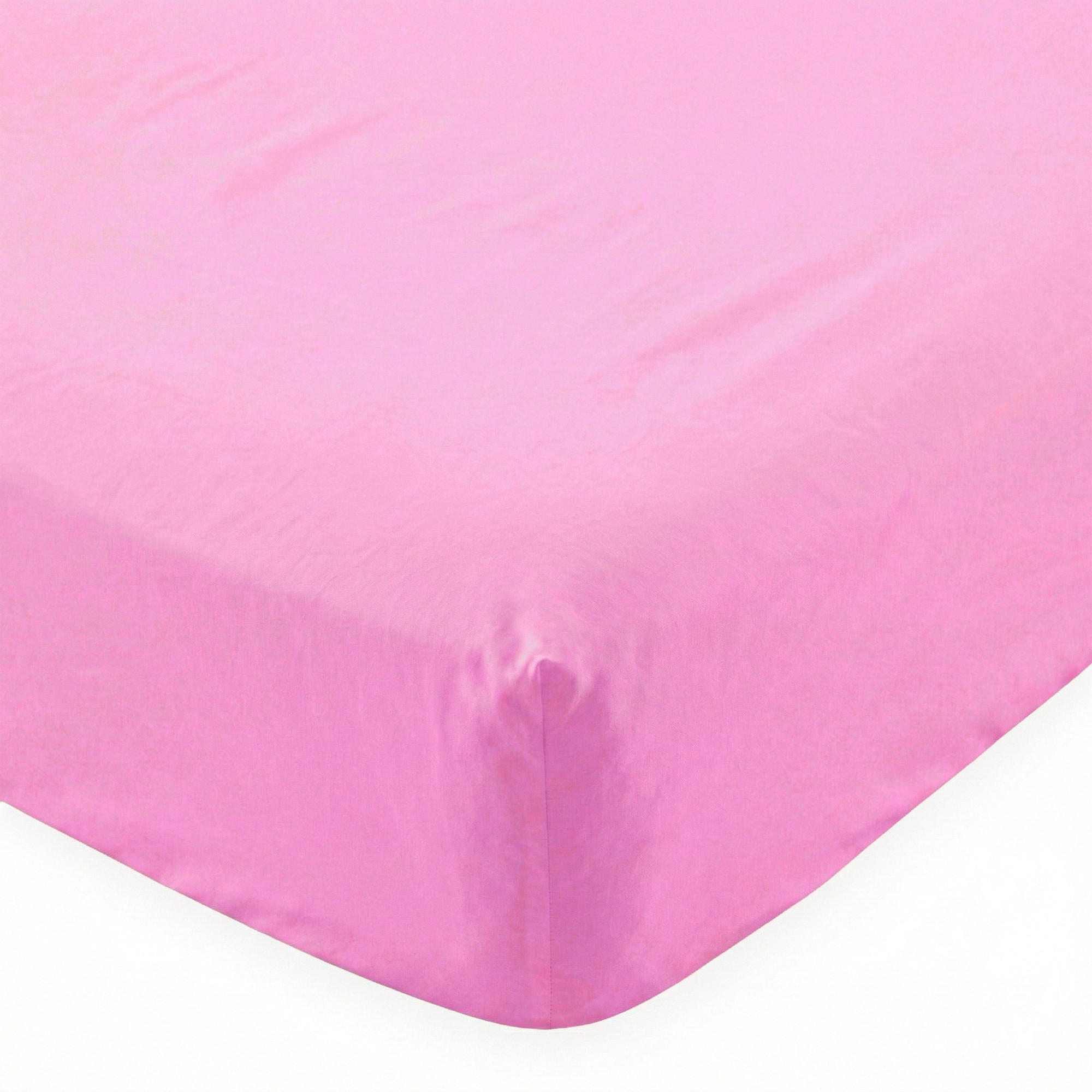 SPANNBETTTUCH basic 60x120x14 cm (kinderbett) rosa - Pink, Textil (70/140cm) - Happy Friday