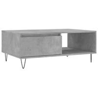 COUCHTISCH Betongrau 90x60x35 cm Holzwerkstoff - Grau, Holzwerkstoff (90/60/35cm) - furnicato