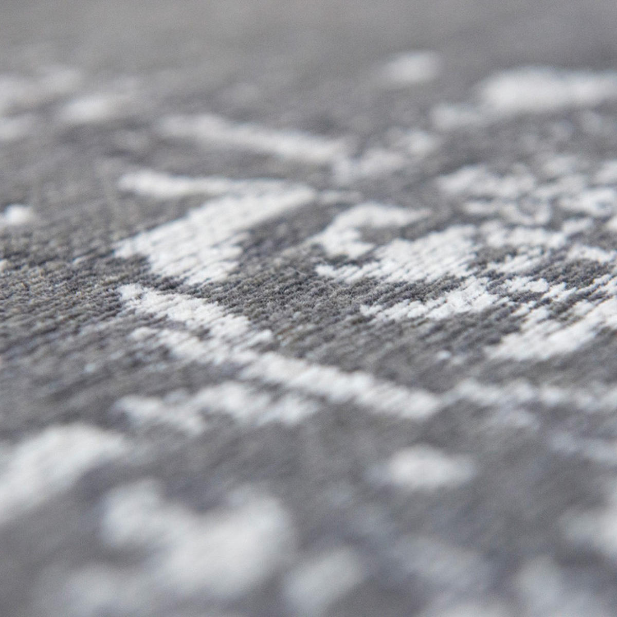 TEPPICH Stone Fading World Medallion 140/200 cm - Grau, Textil (140/200cm) - Louis De Poortere