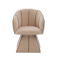 DREHSTUHL 360° Chenille Ergonomischer Sessel Wohnzimmer & Schlafzimmer - Sahara, Textil (56/74.5/54cm) - Urban Meuble