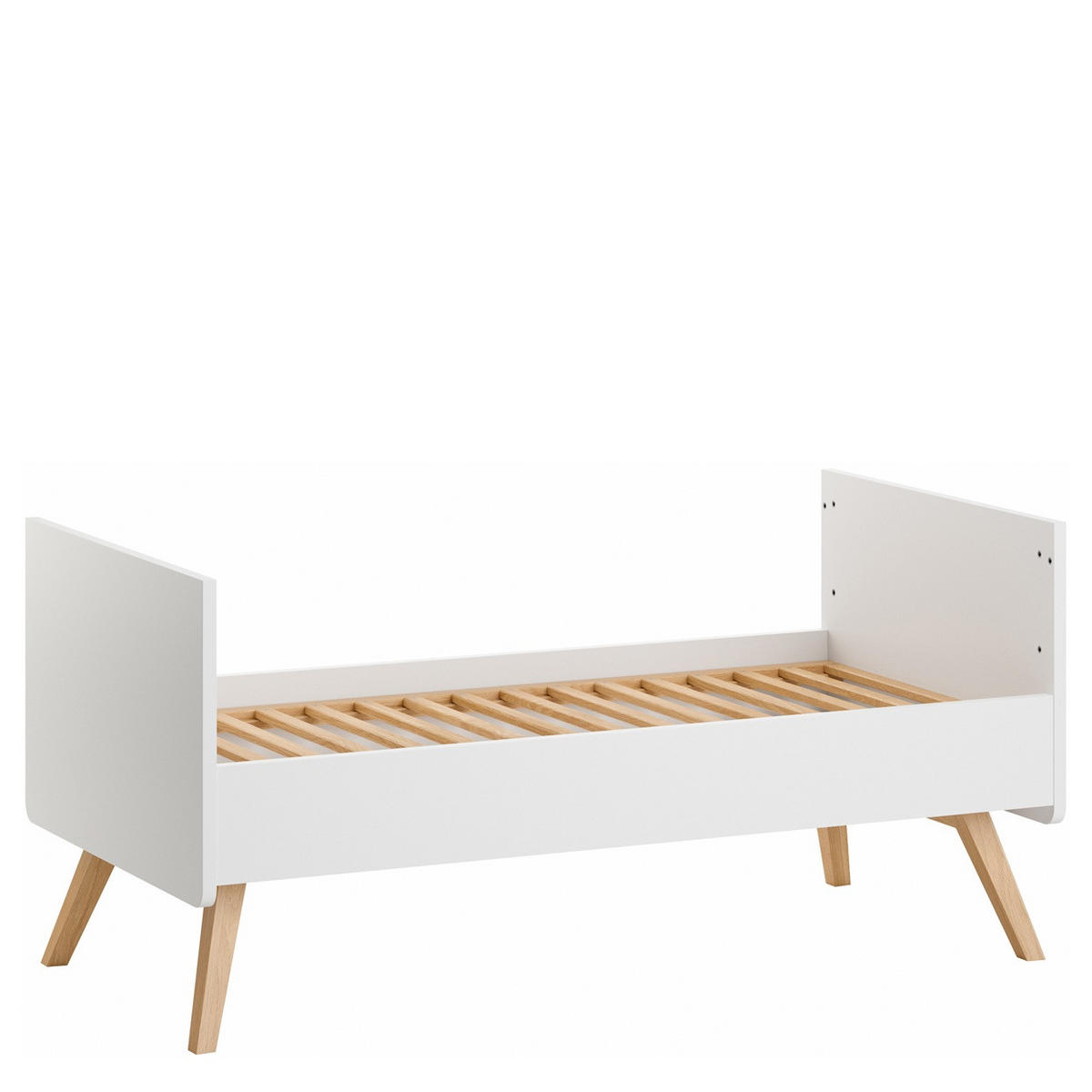 BABYZIMMER Vienna Set B - 4-teilig - Weiß - Weiß, Holzwerkstoff (149/200/58cm) - QMM TraumMöbel