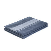 BADETUCH Maiara blau 70/130 cm - Blau, Textil (70/130cm) - Homla