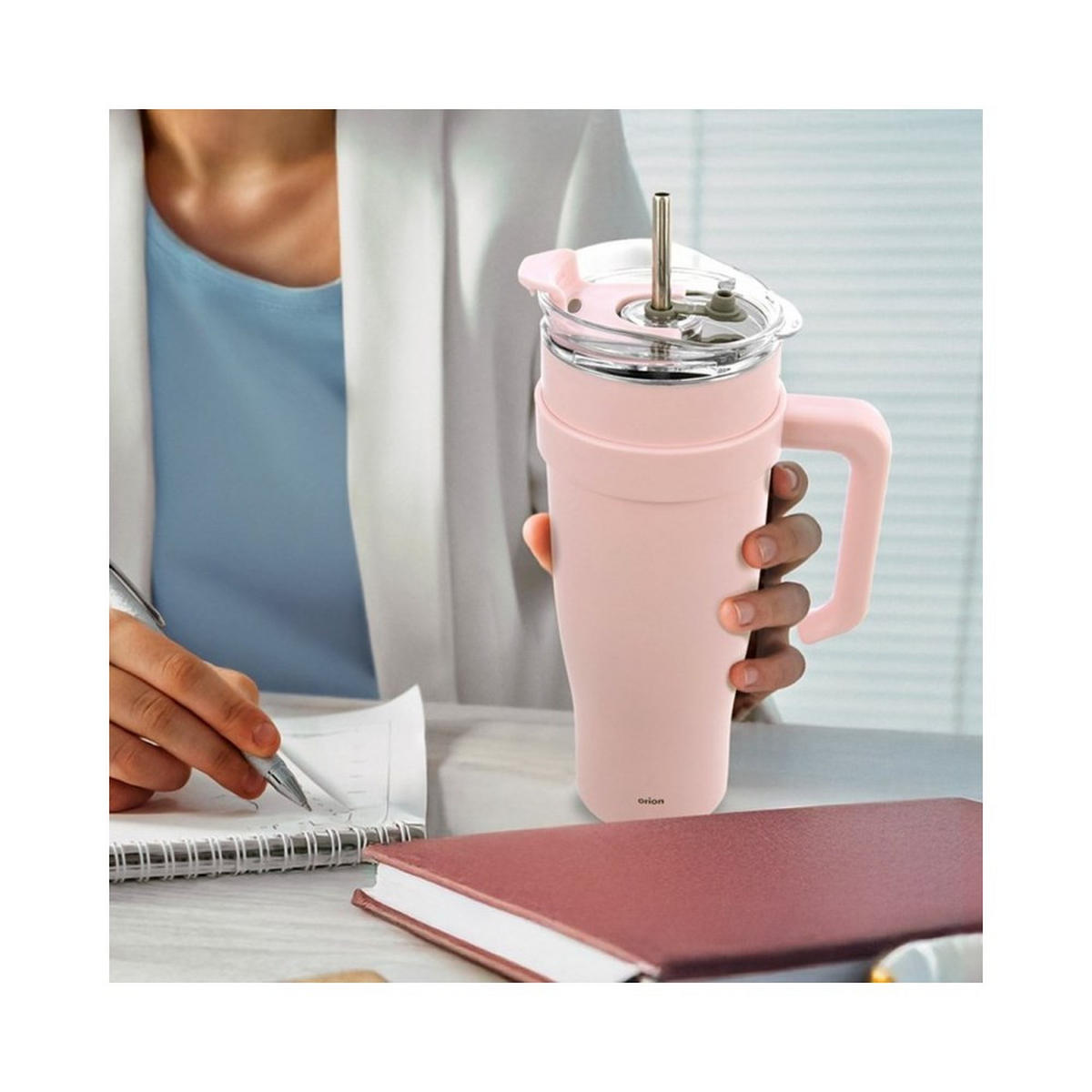 THERMOKANNE Rosa 15/15/27 cm 112283 - Pink, Metall (1.2L) - Orion 