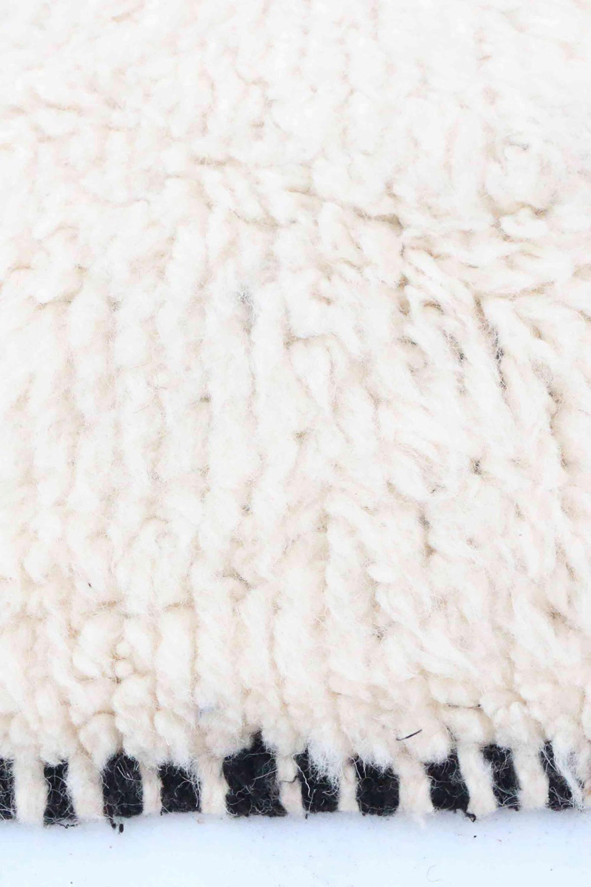 BERBERTEPPICH aus reiner Wolle 136x 213 cm - Beige, Naturmaterialien (136/213cm) - AFK Living