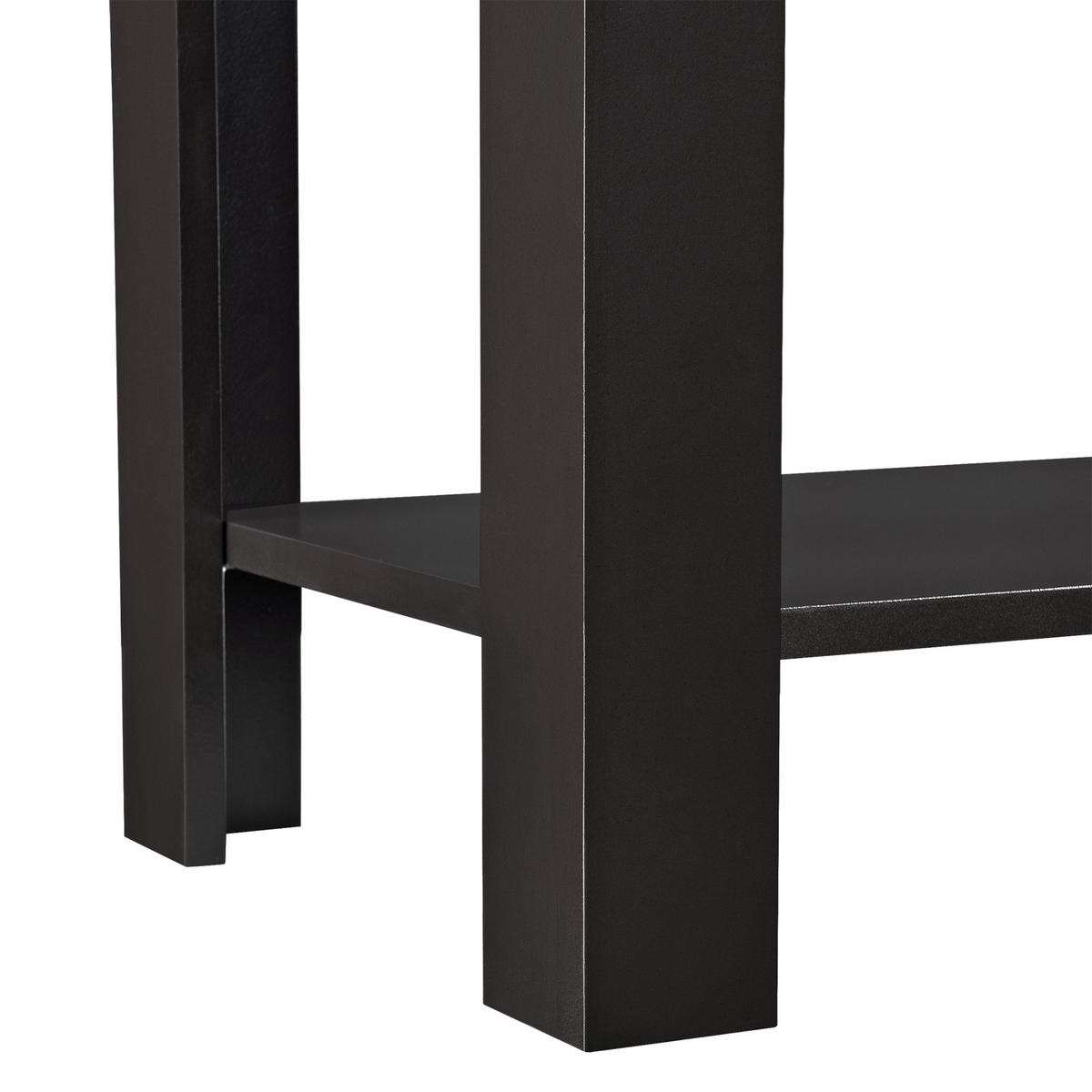 BEISTELLTISCH Chur - Dunkelbraun, Holzwerkstoff (30/60/62cm) - [en.casa]