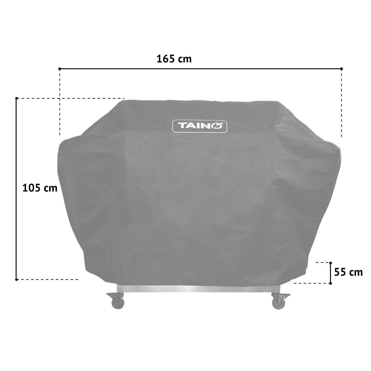 GASGRILL PLATINUM YAMARA DARK 6+2 Set - Schwarz, Metall (159/117/55cm) - TAINO