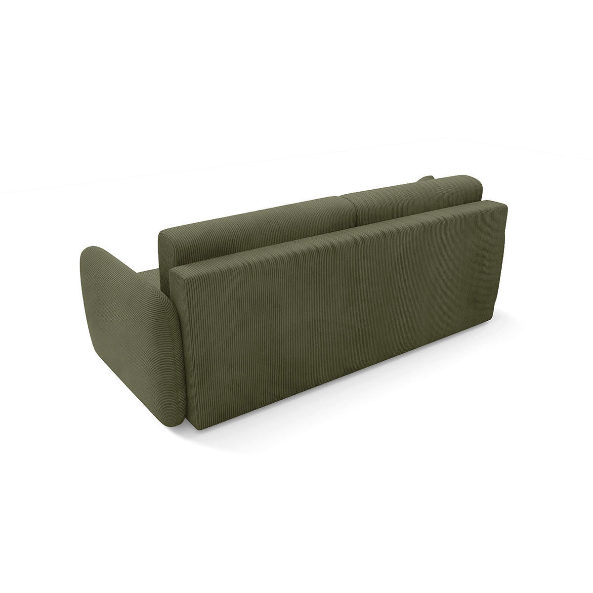 POHOVKA Dora 3 miesta na sedenie Zelená - zelená, drevo (233/92/110cm) - Petits-meubles