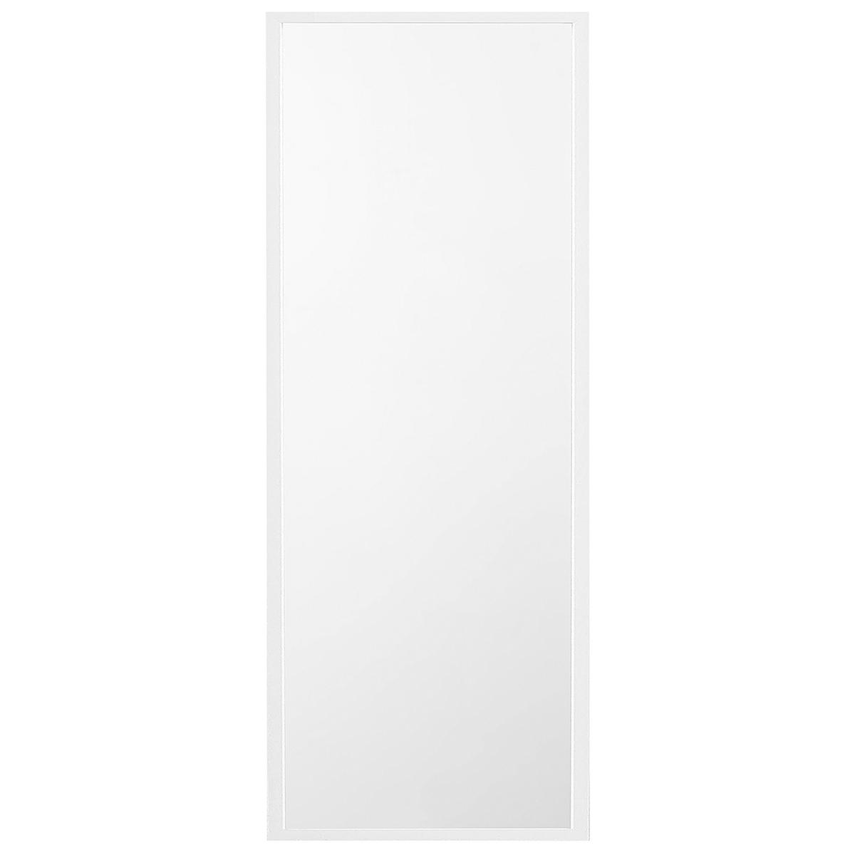 STEHSPIEGEL weiß rechteckig 40/140 cm Torcy - Weiß, Kunststoff (40/140/3cm) - Beliani