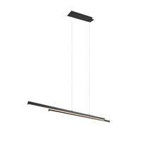 HÄNGELAMPE ODIO - Schwarz - 0/0/150 cm - Schwarz, Metall (110/110/150cm) - Trio Leuchten