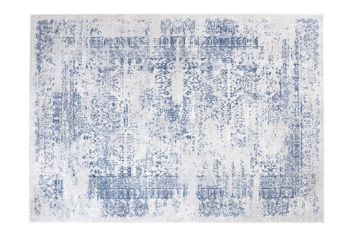 TEPPICH SKY Grau 300 x 400 cm - Blau, Kunststoff (300/400cm) - Tapiso