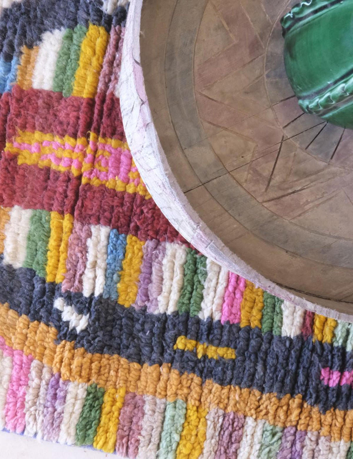 BERBERTEPPICH aus reiner Wolle 72x 355 cm - Multicolor, Naturmaterialien (72/355cm) - AFK Living