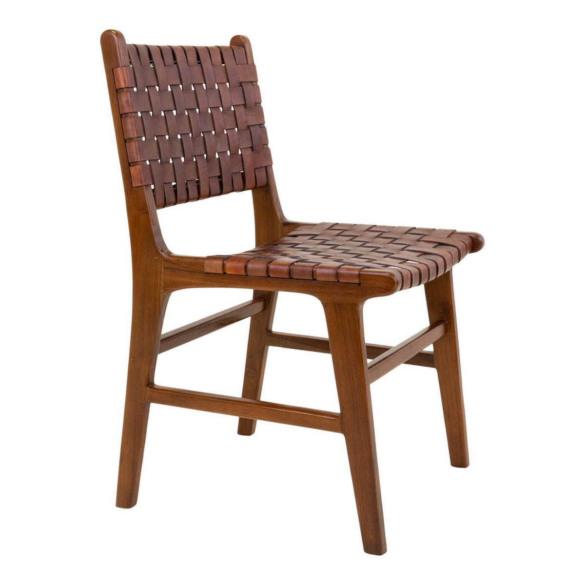 2ER Set ESSZIMMERSTUHL Braun - Braun, Holz/Textil (51/87/53cm) - ebuy24