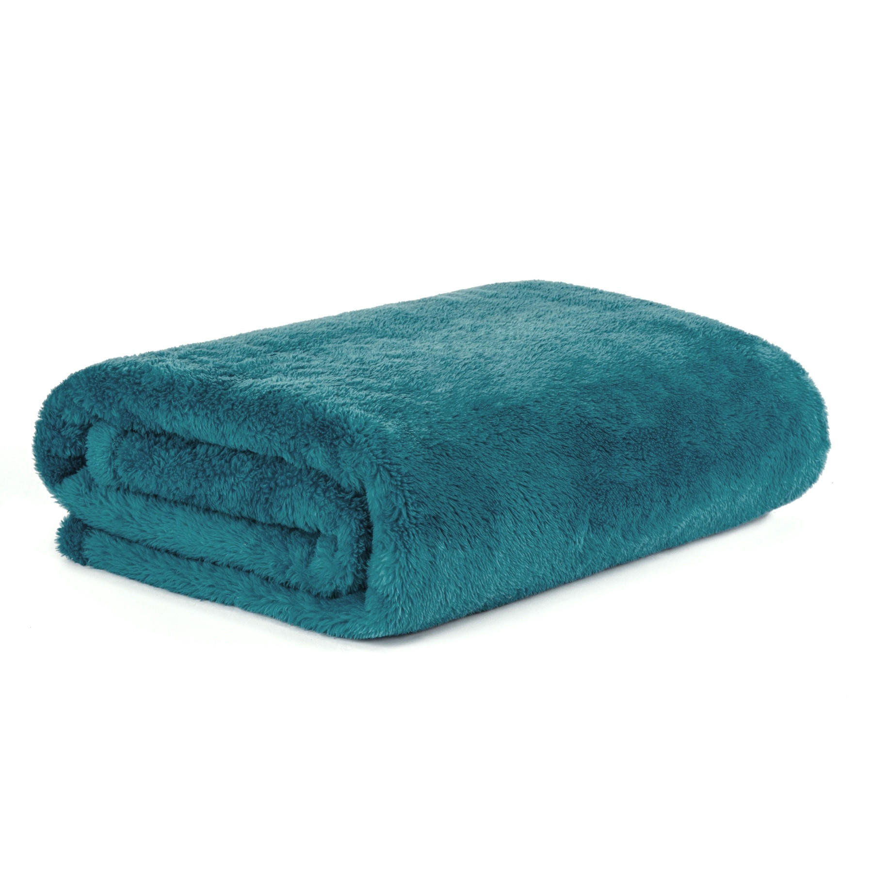 DECKE Rote türkis 150/200 cm - Türkis, Textil (150/200cm) - Homla