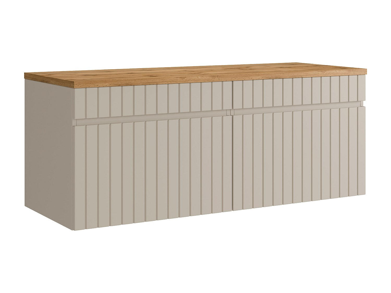 Vente-Unique Waschbeckenunterschrank Beige 120x46x46 cm