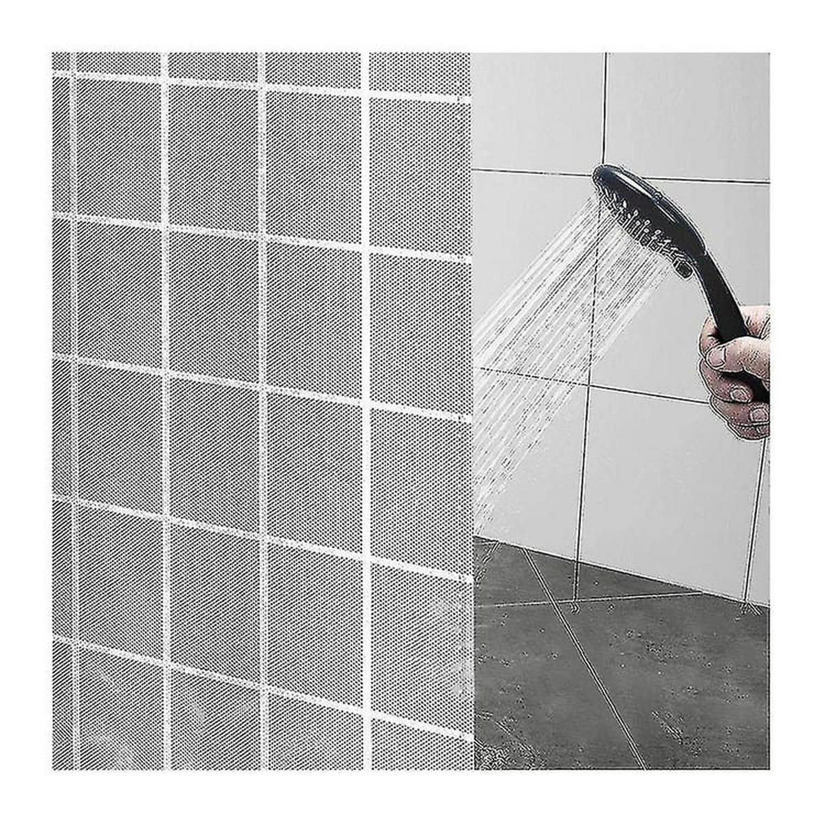 DUSCHVORHANG schimmelresistent waschbar langlebig Badezimmer - Grau, Kunststoff (180/180cm) - MCBOSON