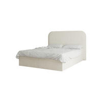 BOXBETT 140x200 - 07 Anthology 20 - Cream - Creme, Holzwerkstoff (140/200cm) - Möblo