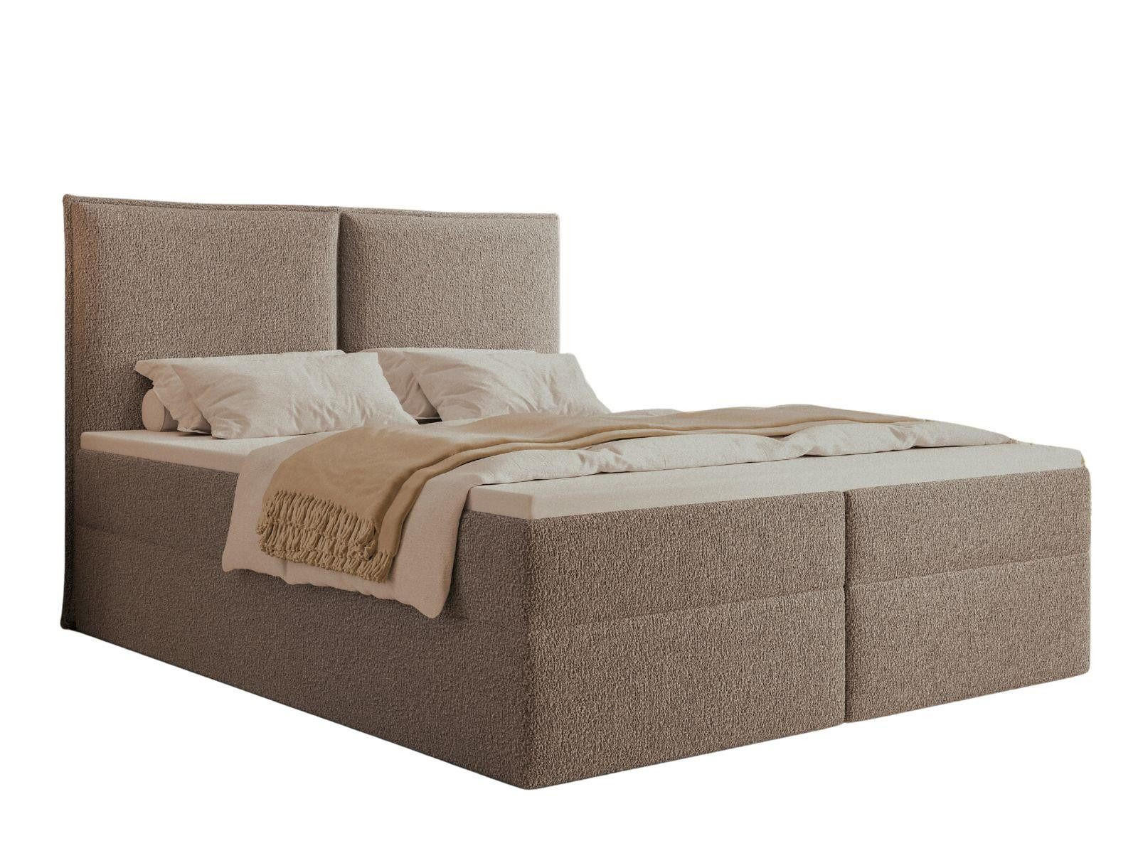 BOXBETT Hellbraun 200x200 PILLOW - Hellbraun, Holzwerkstoff (200/200cm) - Compleo24