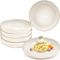 PASTASCHALEN SET KEY WEST - 6 teilig aus Steingut - Creme, Stein (22.2cm) - Sänger