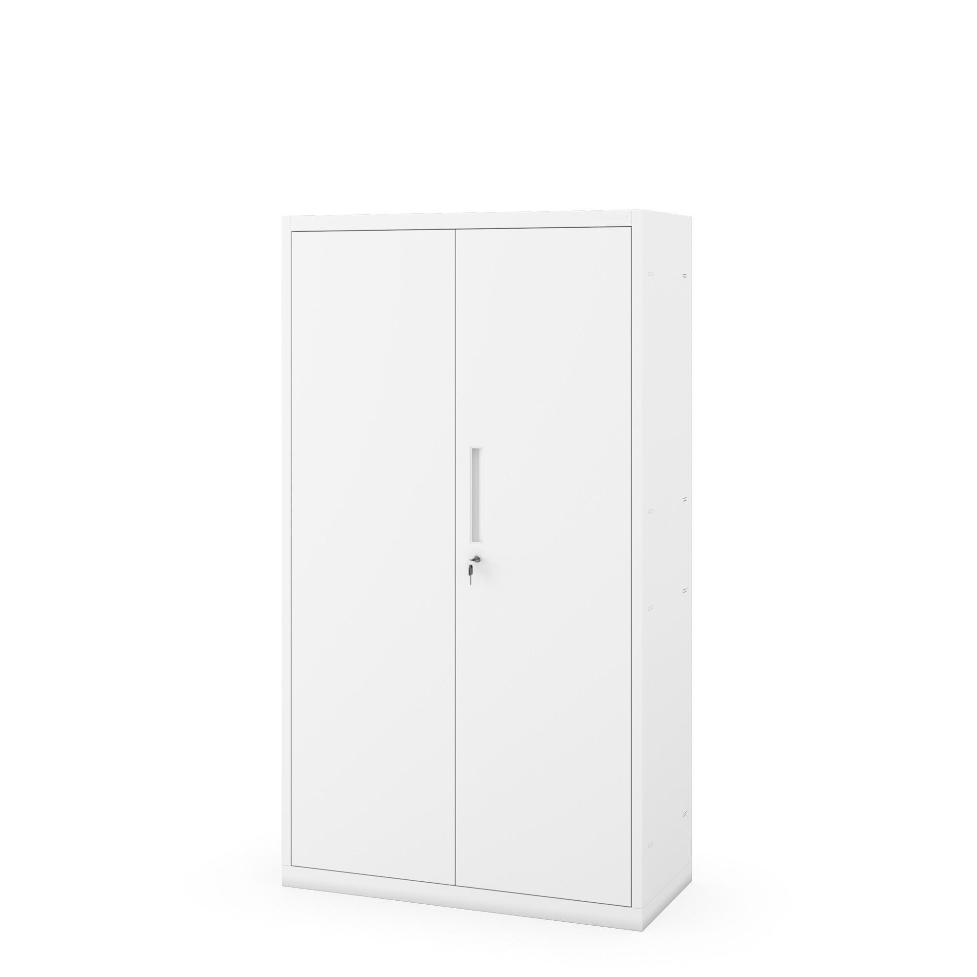 METALLSCHRANK Megan - Weiß, Metall (90/160/40cm)