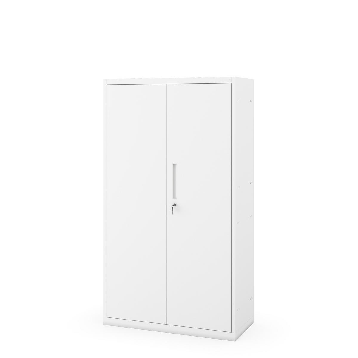 METALLSCHRANK Megan - Weiß, Metall (90/160/40cm)