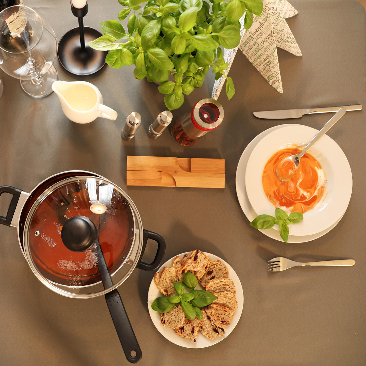 2xPFEFFERMÜHLE - Silberfarben, Metall (2.5/15/2.5cm) - Relaxdays