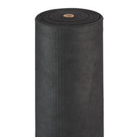 UNKRAUTVLIES - Schwarz, Kunststoff (100/0.1/50cm) - Relaxdays