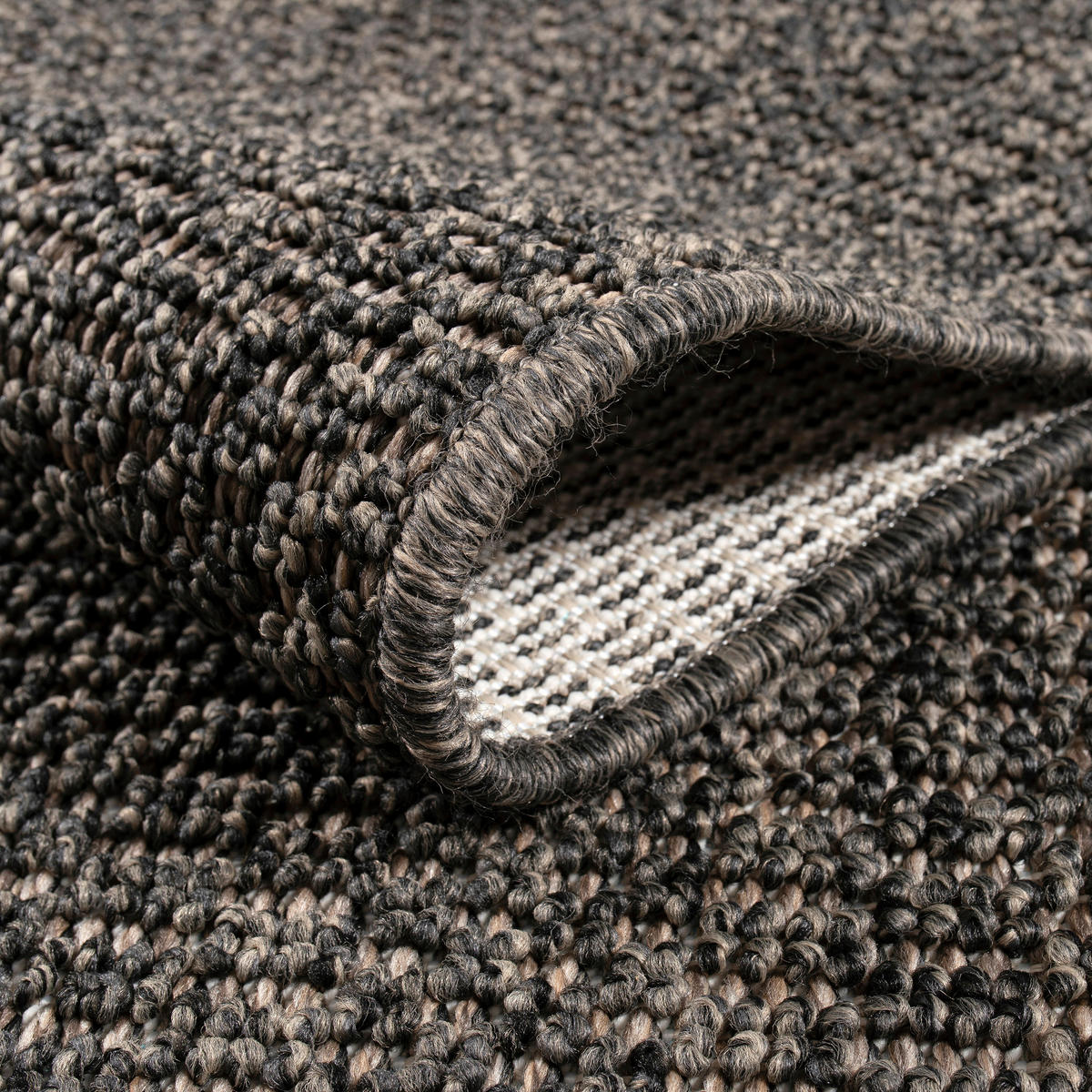 OUTDOORTEPPICH 120/160 cm Hamburg 431 - Anthrazit, Textil (120/160cm) - Paco Home