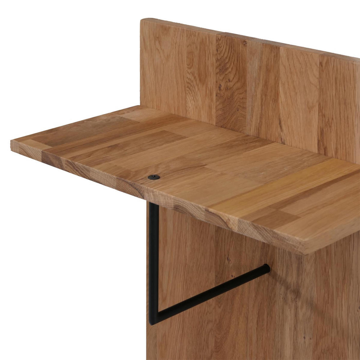 SADA 3 KUSŮ ŠATNÍKOVÝCH PANELŮ Dekor dub - dub Wotan, dřevo (42/135/22cm) - MCW