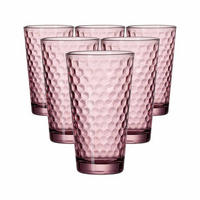 LONGDRINKGLÄSER Favo Berry 400 ml 6er Set - Beere, Glas (0.4L) - Ritzenhoff Breker