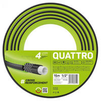 GARTENSCHLAUCH QUATTRO 1/2" 15 m - Transparent, Kunststoff (1500cm) - Cellfast