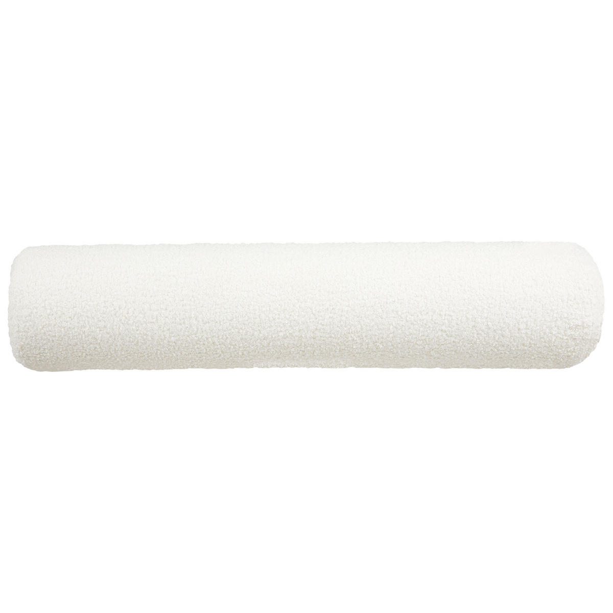 ČALOUNĚNÉ LEHÁTKO CHAISE LONGUE Bouclé Bílé Chinon - bílá/černá, textil (178/41/73cm) - Beliani