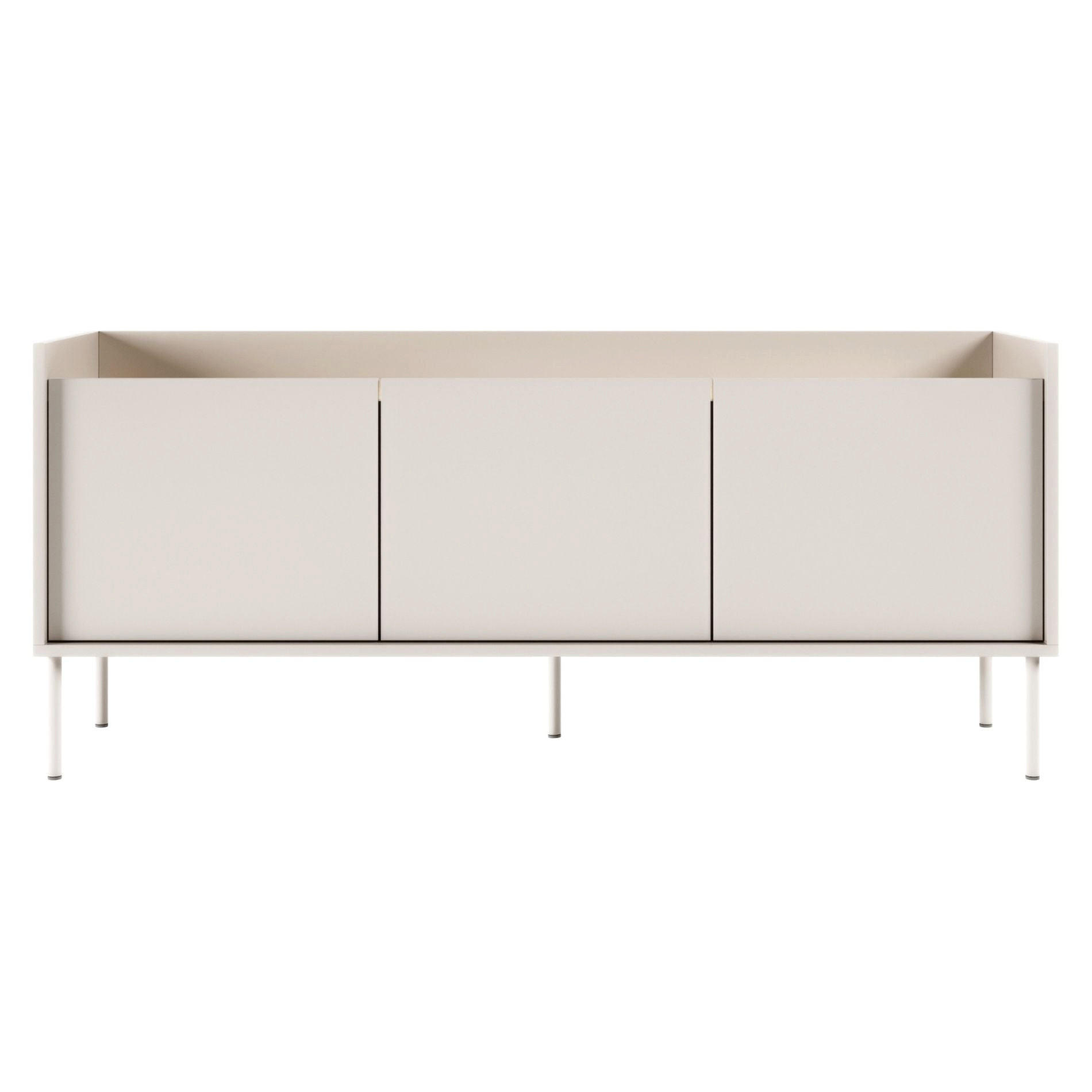 Selsey TV stolek Tovi Kašmírově šedý / Dekor dub 140/58/36 cm