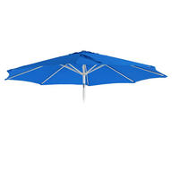 ERSATZ-BEZUG FÜR SONNENSCHIRM Blau - Blau, Textil (300/300cm) - MCW