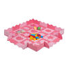 52-TLG.PUZZLEMATTE - Rosa, Kunststoff (31.5/31.5cm) - Relaxdays