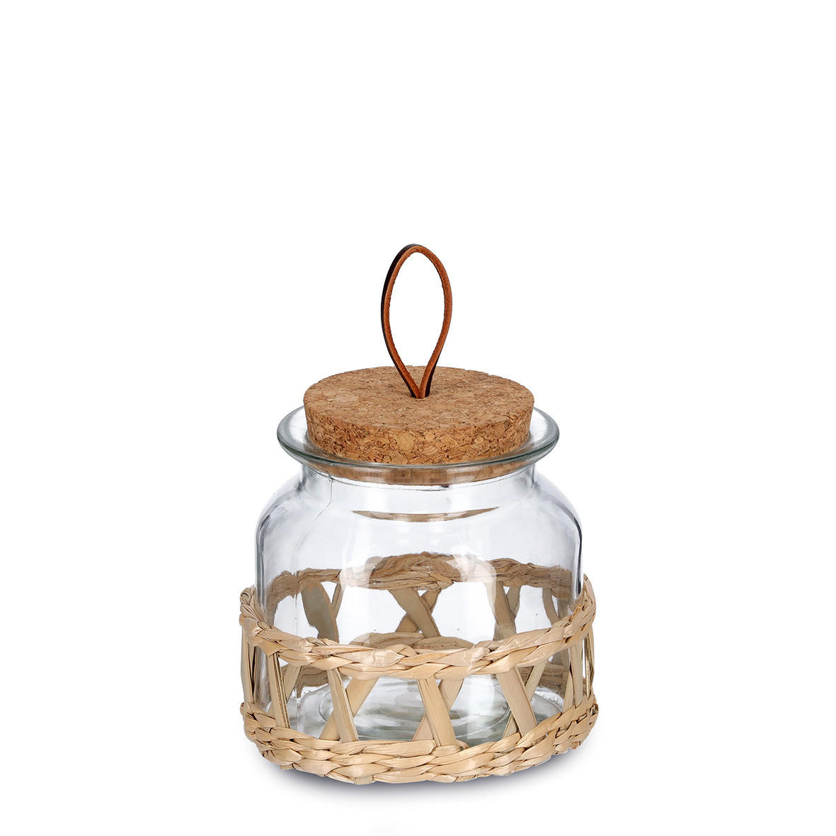 KEKSDOSE Boho 600 ml 11,7/11,7/12 cm - Transparent, Glas (11.7/12/11.7cm) - ZELLER