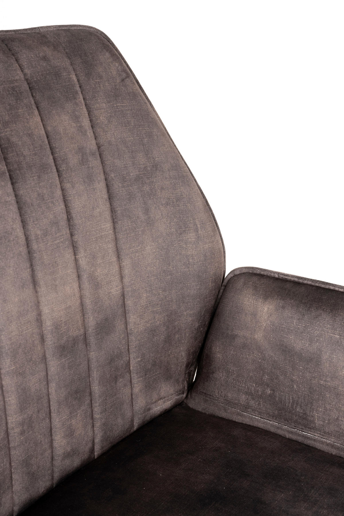 ESSZIMMERSTUHL Jamie - Braun - 61/56/90 cm - 2er-Set - Braun, Textil (56/90/61cm)