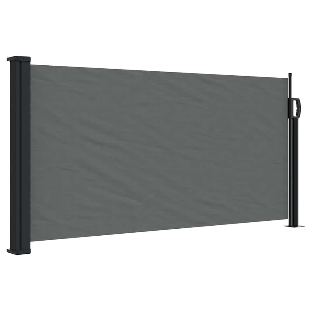 SEITENMARKISE Ausziehbare Anthrazit 100/500 Cm - Anthrazit, Textil (100/500cm) - vidaXL