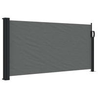SEITENMARKISE Ausziehbare Anthrazit 100/500 Cm - Anthrazit, Textil (100/500cm) - vidaXL