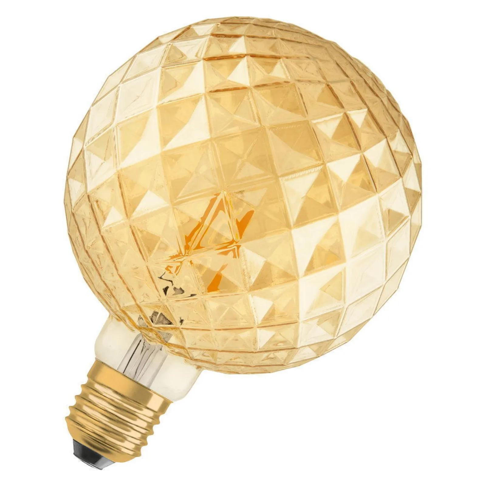 LEUCHTMITTEL E27 Globe - G125 Set Gold - Goldfarben, Glas (12.5/16.8cm) - Osram
