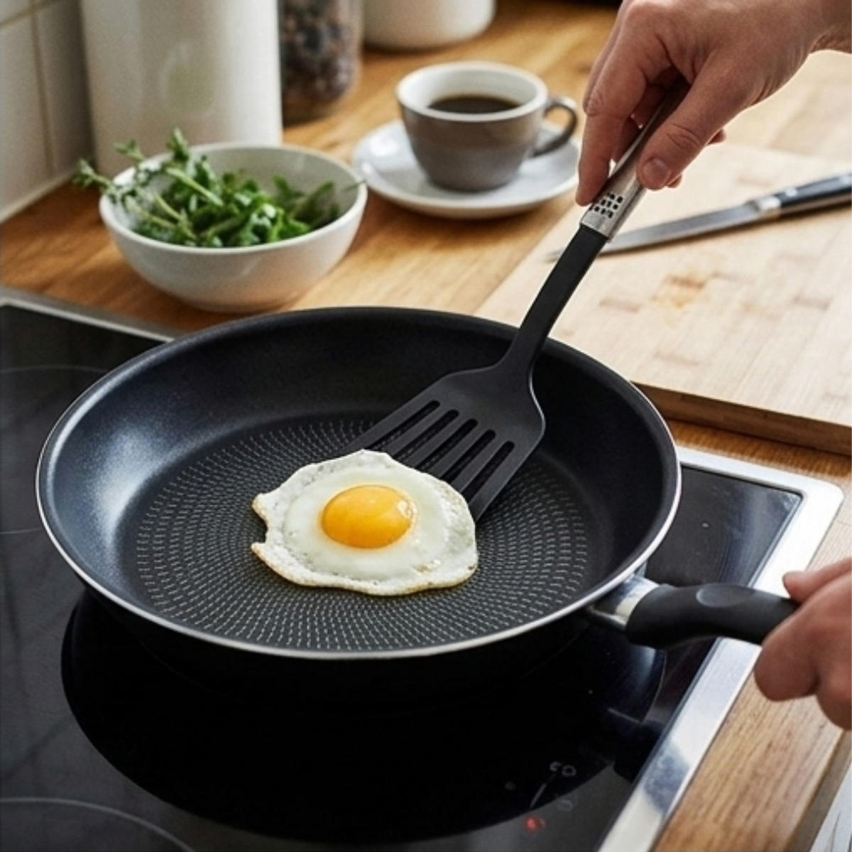 PFANNENSET ExtraGlide 6-teilig 20/28/30 cm inkl. Wokpfanne Antihaft für alle Herdarten - Schwarz, Metall - Tefal