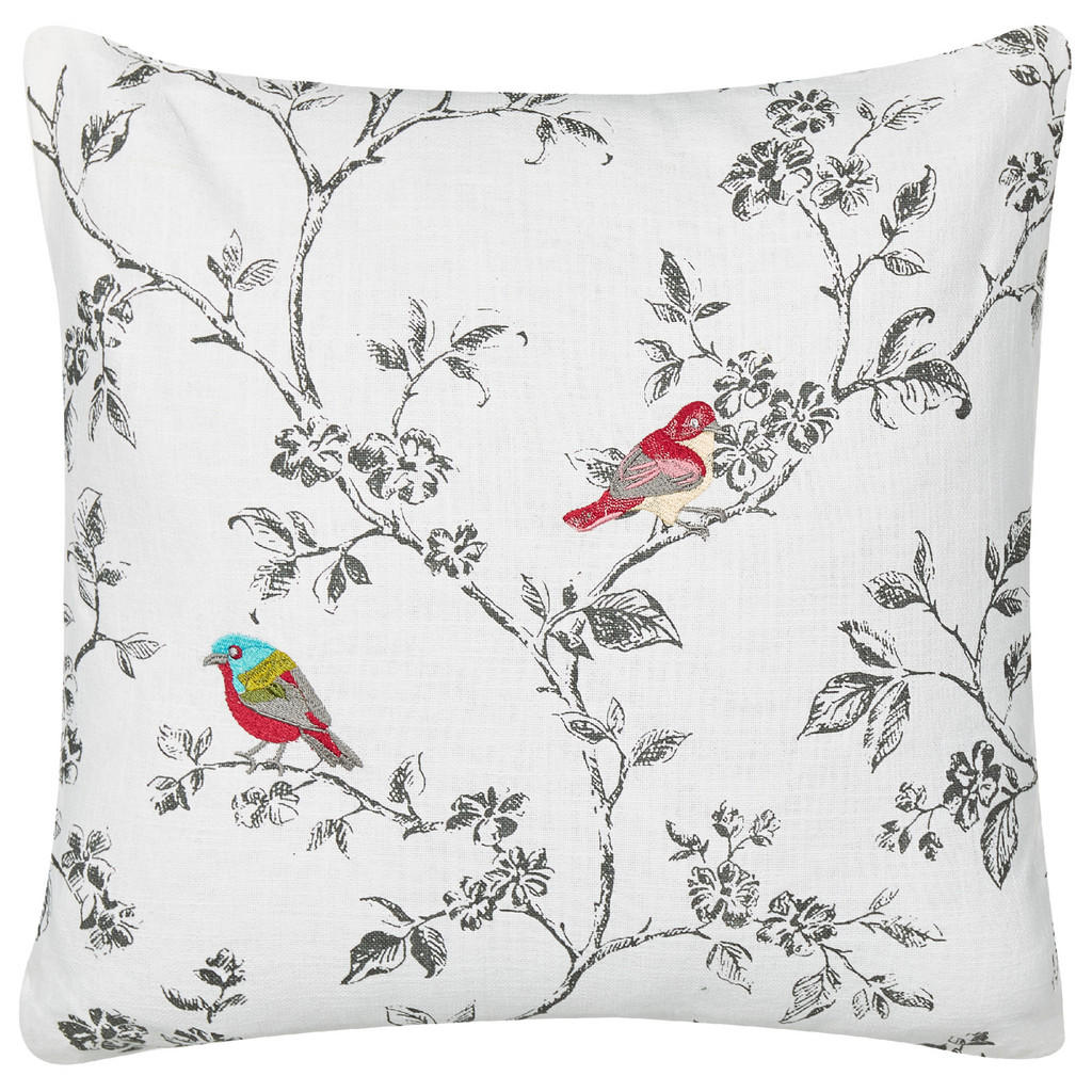 PERNĂ DECORATIVĂ albă 45/45 cm Dillenia