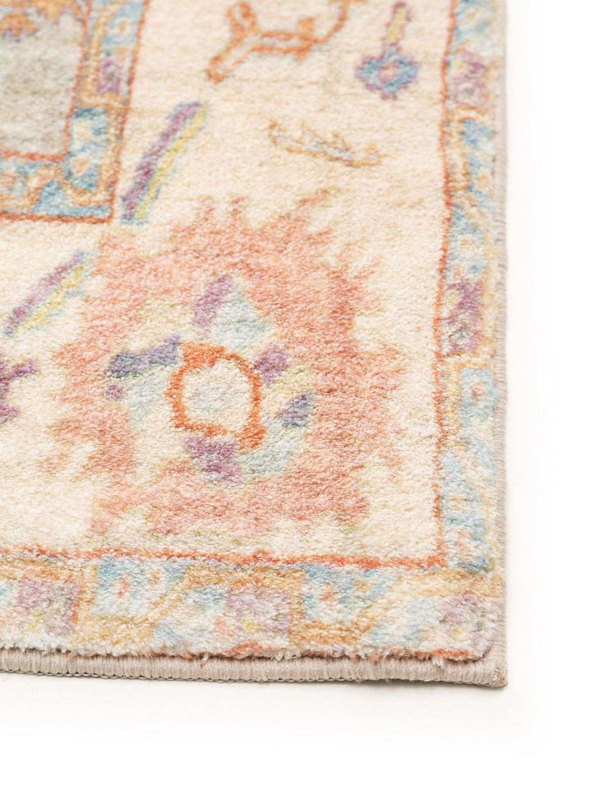 TEPPICH Läufer Mara Bunt - Multicolor, Textil (80/1cm) - KUNSTLOFT