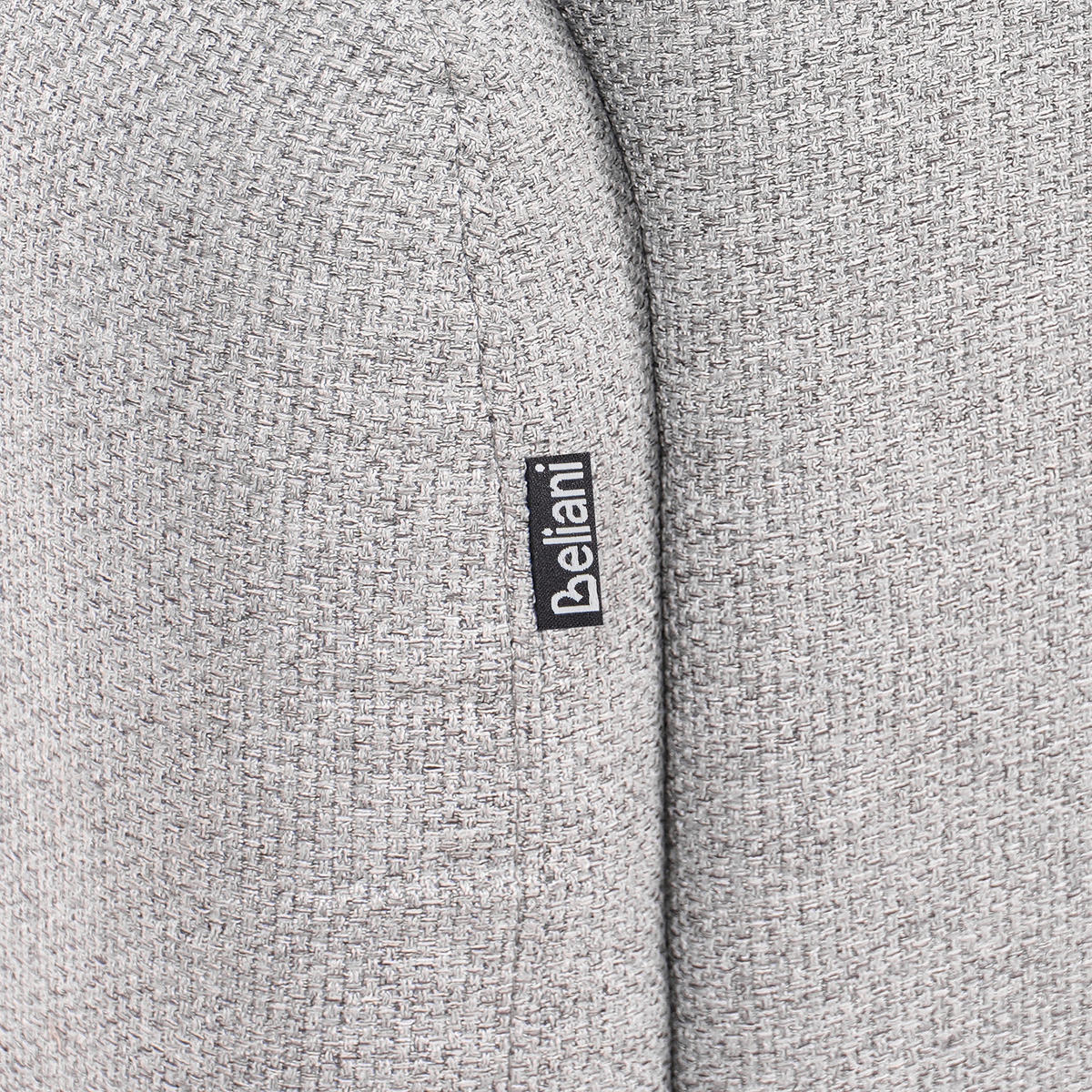 POHOVKA 3-místná Látka Šedá Saland - šedá, textil (202/82/82cm) - Beliani